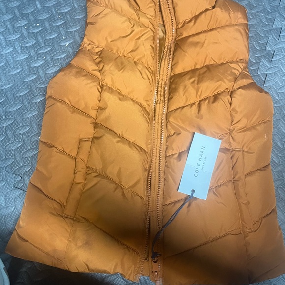 Cole Haan Jackets & Blazers - Cole Haan Signature Burnt Orange Vest